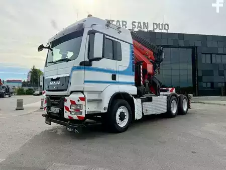 Sonstige 2010 MAN TGS 26.480 6x6H PALFINGER PK 44002 FLY JIB WINC (7)