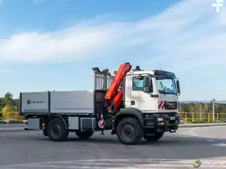 Övrigt 2011 MAN TGM 18.340 4x4 Palfinger PK 18002 Crane (6)