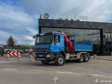 Muut 2009 Mercedes-Benz ACTROS 3341 6x6 HMF 4220 K4 CRANE KIPPER (12)
