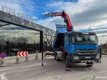 Muut 2009 Mercedes-Benz ACTROS 3341 6x6 HMF 4220 K4 CRANE KIPPER (13)