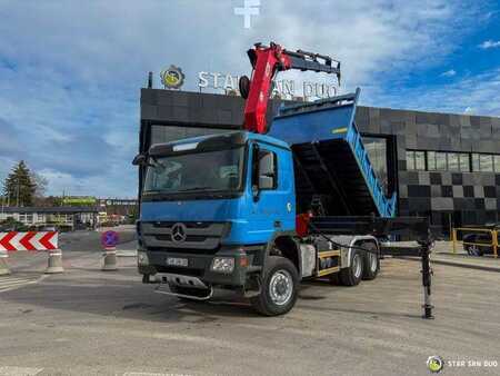 Muut 2009 Mercedes-Benz ACTROS 3341 6x6 HMF 4220 K4 CRANE KIPPER (5)
