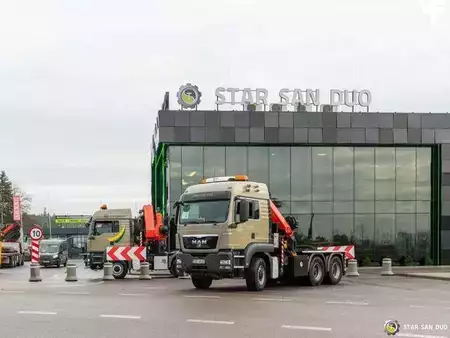 Andet 2011 MAN TGS 26.480 6x6 PALFINGER PK 34002 SH Crane Winc (10)