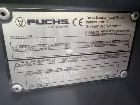 Guindastes móveis 2019 Fuchs Overslagkraan MHL 335 T4f (28)