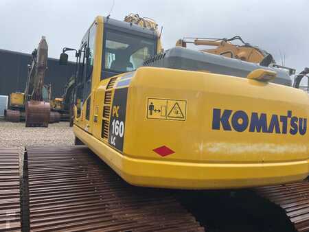 Escavadora de rastos 2014 Komatsu PC160LC-8 Bogmaster 1400 mm (3)