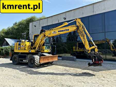 Komatsu  PW 148-8 | JCB JS 145 LIEBHERR 313 315 311 VOLVO EW 140