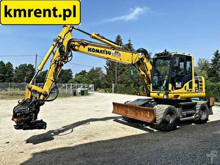 Komatsu  PW 148-8 | JCB JS 145 LIEBHERR 313 315 311 VOLVO EW 140