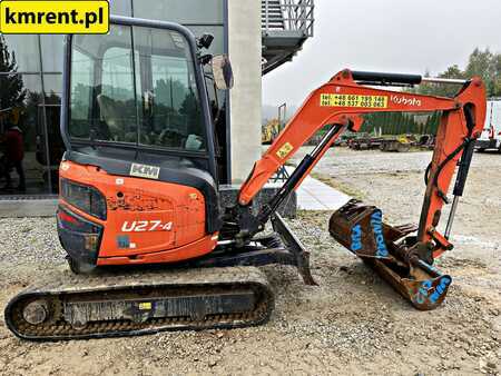 Minibagger 2014 Kubota U 27-4 | JCB 8025 8026 JCB 8030 KUBOTA U25 (1)