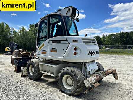 Mecalac 714MW KOPARKA KOŁOWA | KOMATSU PW 110 118 CAT M 313 312