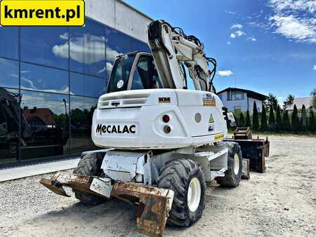 Mecalac 714MW KOPARKA KOŁOWA | KOMATSU PW 110 118 CAT M 313 312