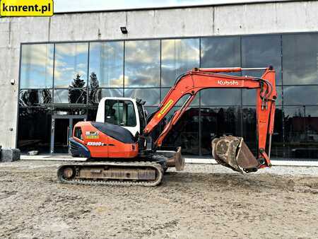 Minibagger 2011 Kubota KX080-3 MIDI-KOPARKA | JCB 8080 8085 KOMATSU 88 CAT 308 MECALAC (1)