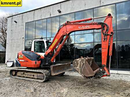 Minibagger 2011 Kubota KX080-3 MIDI-KOPARKA | JCB 8080 8085 KOMATSU 88 CAT 308 MECALAC (3)