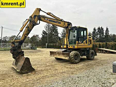 Komatsu PW 148-10 .| JCB JS 145 VOLVO EW 140 CAT LIEBHERR 313 314 315