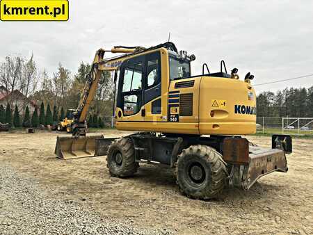 Komatsu PW 148-10 .| JCB JS 145 VOLVO EW 140 CAT LIEBHERR 313 314 315