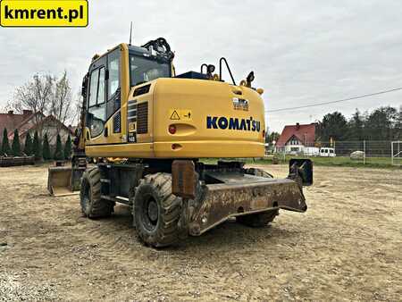 Komatsu PW 148-10 .| JCB JS 145 VOLVO EW 140 CAT LIEBHERR 313 314 315