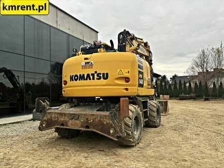 Komatsu PW 148-10 .| JCB JS 145 VOLVO EW 140 CAT LIEBHERR 313 314 315