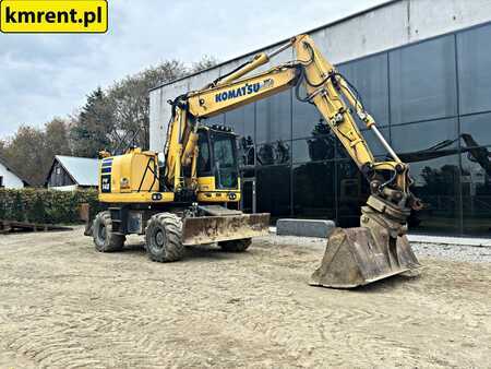 Komatsu PW 148-10 .| JCB JS 145 VOLVO EW 140 CAT LIEBHERR 313 314 315