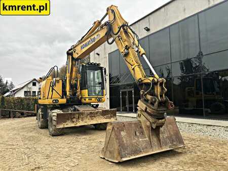 Komatsu PW 148-10 .| JCB JS 145 VOLVO EW 140 CAT LIEBHERR 313 314 315