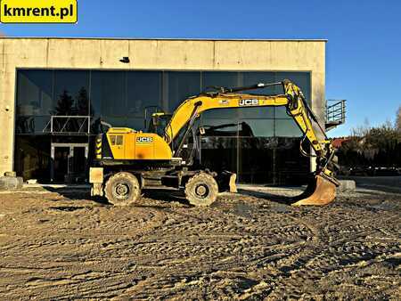 JCB JS 145 W + KOPARKA KOŁOWA Z ENGCONEM 2016R. | JS 130 160 313 CAT