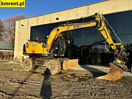 JCB JS 145 W + KOPARKA KOŁOWA Z ENGCONEM 2016R. | JS 130 160 313 CAT