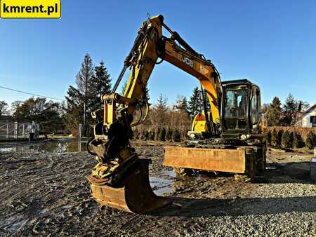 JCB JS 145 W + KOPARKA KOŁOWA Z ENGCONEM 2016R. | JS 130 160 313 CAT