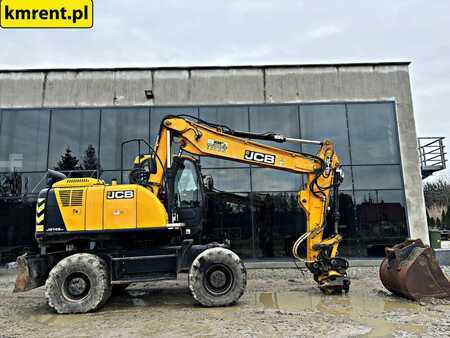 Pyöräkaivinkoneet  2017 JCB JS 145 WTT4 | JS 130 160 313 CAT LIEBHERR KOMATSU PW 148 GŁOWICA (1)