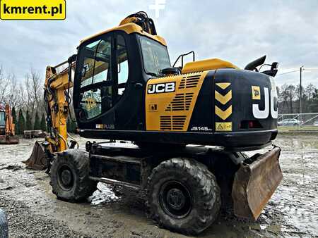 Pyöräkaivinkoneet  2017 JCB JS 145 WTT4 | JS 130 160 313 CAT LIEBHERR KOMATSU PW 148 GŁOWICA (12)