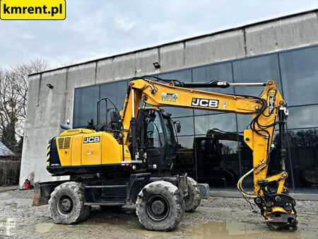 Pyöräkaivinkoneet  2017 JCB JS 145 WTT4 | JS 130 160 313 CAT LIEBHERR KOMATSU PW 148 GŁOWICA (2)