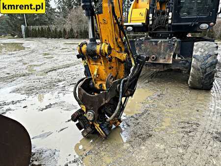 Pyöräkaivinkoneet  2017 JCB JS 145 WTT4 | JS 130 160 313 CAT LIEBHERR KOMATSU PW 148 GŁOWICA (8)