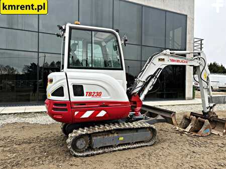 Minibagger 2019 Takeuchi TB 230 MINI-KOPARKA 2019R | JCB 8026 8030 CAT 302.7 (16)