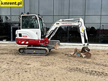 Minibagger 2019 Takeuchi TB 230 MINI-KOPARKA 2019R | JCB 8026 8030 CAT 302.7 (2)