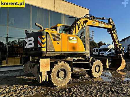 JCB JS 145 W + KOPARKA KOŁOWA Z ENGCONEM 2016R. | JS 130 160 313 CAT