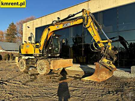 JCB JS 145 W + KOPARKA KOŁOWA Z ENGCONEM 2016R. | JS 130 160 313 CAT