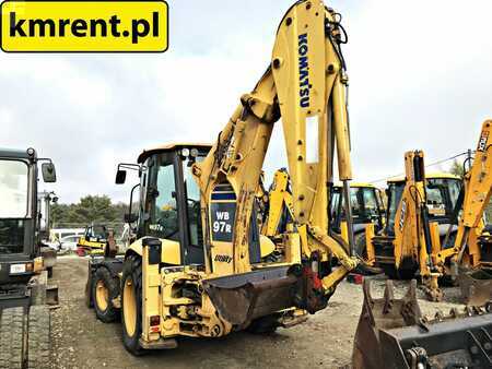 Rigid Backhoe Loader 2000 Komatsu WB97R KOPARKO-ŁADOWARKA 2000r. | JCB 3CX 4CX CASE 590 580 NEW HO (10)