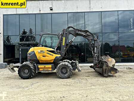 Mobilní bagry 2019 Mecalac 9 MWR KOPARKA KOŁOWA 2019R. | MECALAC 11 KOMATSU PW 98 TEREREX T (1)