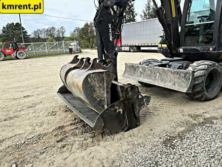 Mobilní bagry 2019 Mecalac 9 MWR KOPARKA KOŁOWA 2019R. | MECALAC 11 KOMATSU PW 98 TEREREX T (10)