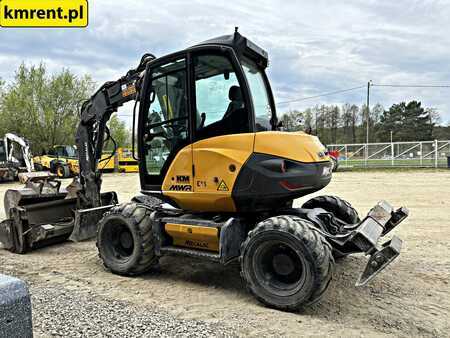 Mobilní bagry 2019 Mecalac 9 MWR KOPARKA KOŁOWA 2019R. | MECALAC 11 KOMATSU PW 98 TEREREX T (13)