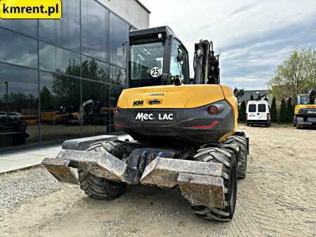 Mobilní bagry 2019 Mecalac 9 MWR KOPARKA KOŁOWA 2019R. | MECALAC 11 KOMATSU PW 98 TEREREX T (16)