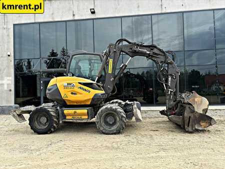 Mobilní bagry 2019 Mecalac 9 MWR KOPARKA KOŁOWA 2019R. | MECALAC 11 KOMATSU PW 98 TEREREX T (2)