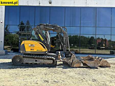 Minibagry 2016 Mecalac 8 MCR MINI-KOPARKA 2016R. | JCB 855 8080 KUBOTA KX KOMATSU PC88 (1)