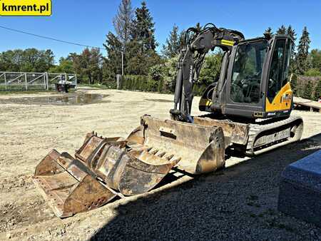 Minibagry 2016 Mecalac 8 MCR MINI-KOPARKA 2016R. | JCB 855 8080 KUBOTA KX KOMATSU PC88 (10)