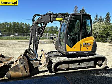 Minibagry 2016 Mecalac 8 MCR MINI-KOPARKA 2016R. | JCB 855 8080 KUBOTA KX KOMATSU PC88 (12)