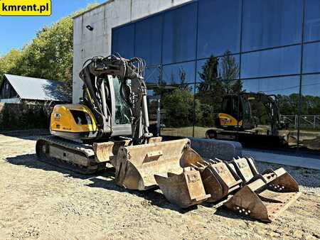 Minibagry 2016 Mecalac 8 MCR MINI-KOPARKA 2016R. | JCB 855 8080 KUBOTA KX KOMATSU PC88 (4)