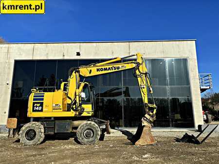 Mobilní bagry 2018 Komatsu PW 148-10 | JCB JS 145 VOLVO EW 140 CAT LIEBHERR 313 314 315 (1)