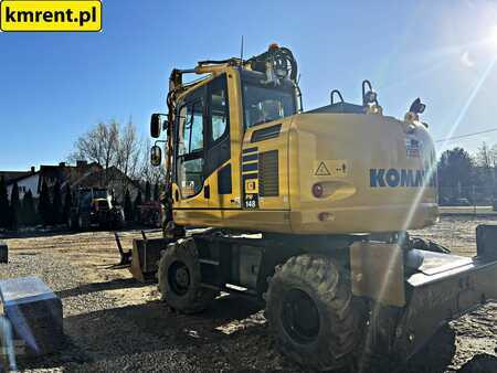 Mobilní bagry 2018 Komatsu PW 148-10 | JCB JS 145 VOLVO EW 140 CAT LIEBHERR 313 314 315 (11)