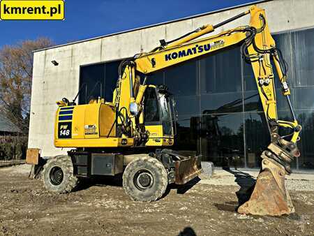 Mobilní bagry 2018 Komatsu PW 148-10 | JCB JS 145 VOLVO EW 140 CAT LIEBHERR 313 314 315 (2)