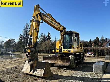 Mobilní bagry 2018 Komatsu PW 148-10 | JCB JS 145 VOLVO EW 140 CAT LIEBHERR 313 314 315 (8)