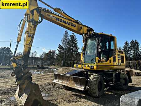 Mobilní bagry 2018 Komatsu PW 148-10 | JCB JS 145 VOLVO EW 140 CAT LIEBHERR 313 314 315 (9)