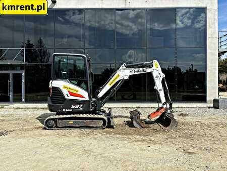 Minibagry 2019 Bobcat E 27 MINI-KOPARKA 2019R. mth: 2153 | JCB 8025 8030 CAT 302.5 302 (1)