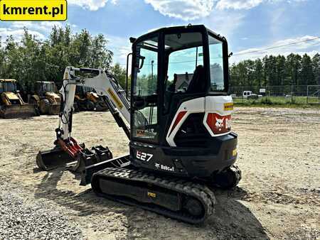 Minibagry 2019 Bobcat E 27 MINI-KOPARKA 2019R. mth: 2153 | JCB 8025 8030 CAT 302.5 302 (15)