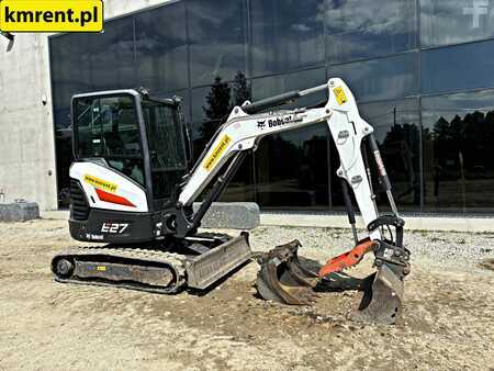 Minibagry 2019 Bobcat E 27 MINI-KOPARKA 2019R. mth: 2153 | JCB 8025 8030 CAT 302.5 302 (6)